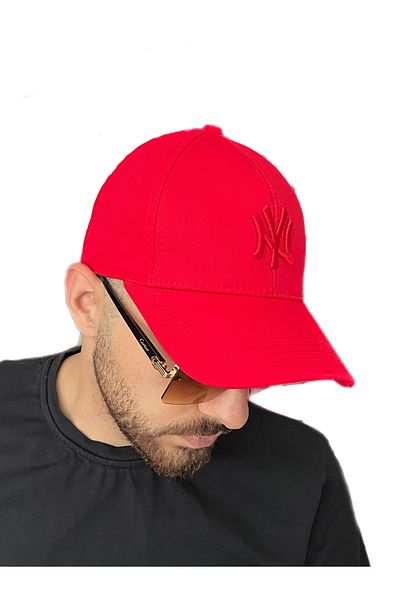 ZERAMİNE Unisex Baseball Ny Embroidered Hat Velcro
