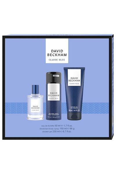 David Beckham Set Cadou Barbati David Beckham Classic Blue: Apa De Toaleta 50 ml + Gel De Dus 200 ml + Deodorant S