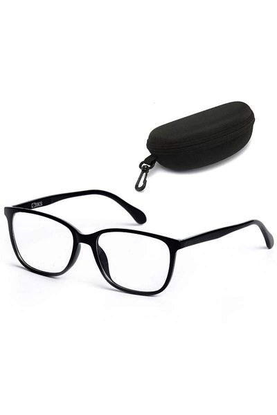 SIKS Computer Protection Glasses, Phone Screen,, Carrying Case, Transparent Lenses, No Diopters,