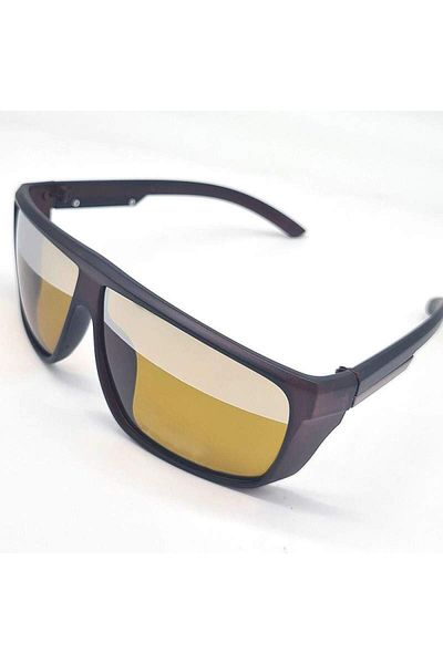 SIKS ® M4 Polarized Night Driving Glasses, Smoke Yellow Lenses Case Included