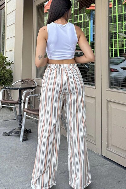 NEW LAVİVA Women's Linen Trousers - 700-3258