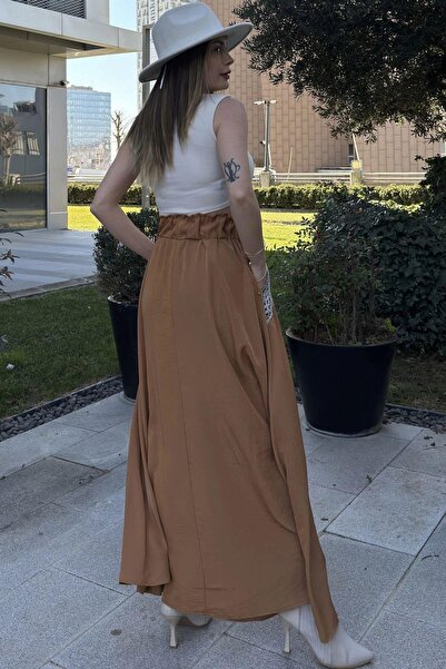 NEW LAVİVA Women's Straw Skirt - 700-3389