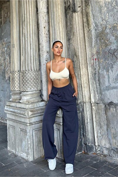 NEW LAVİVA Women's Smoked Tracksuit - 700-3465