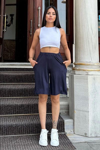 NEW LAVİVA Γυναικείο σορτς Laci Capri - 700-3263