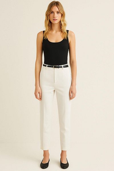 COTENCONCEPT Μπλουζάκι με 2 κορδόνια Basic Slim Fit