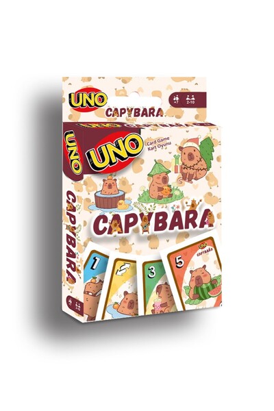 Brother Toys Capybara Oyun Kartları 108 Adet Kapibara Capibara Kart