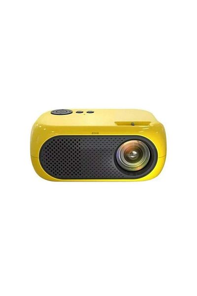 SIKS Videoproiector portabil EDAR, Full HD 1080P, distanță maximă de proiecție 2,8 m, LED, porturi AV