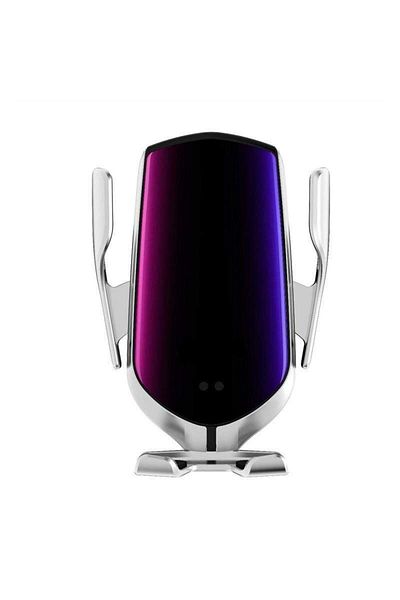 SIKS Suport auto ® cu încărcare wireless, senzor inteligent, clemă de montare, cu funcție de încărcare rapidă