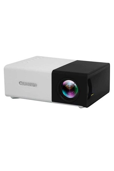 SIKS LED Video Projector, Mini Portable, 1080P, Full HD True Color Display, Card Support