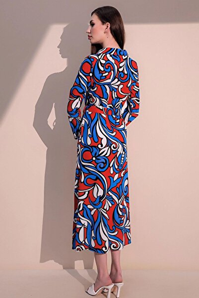 NEW LAVİVA Women's Red Dress - 700-3224