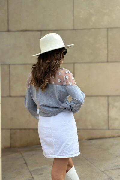 NEW LAVİVA Women's Polka Dot Blouse - 700-K4591