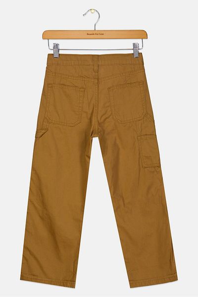 GAP Kids Boy Plain Chino Pants, Brown