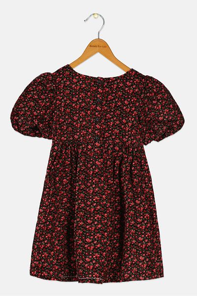 GAP Kids Girl Floral Print Dress, Multicolor