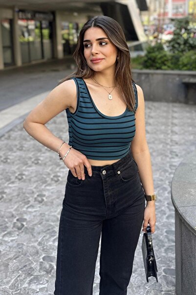 NEW LAVİVA Bluză de benzină pentru femei - 700-3598