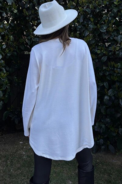 NEW LAVİVA Women's Ecru Cardigan - 700-3328