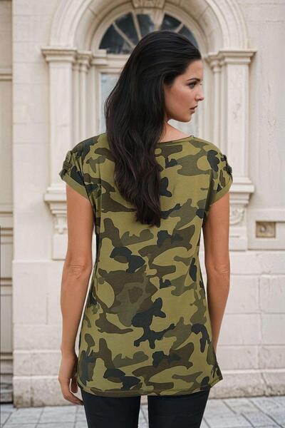 NEW LAVİVA Women's Khaki Blouse - 700-t4012-1100