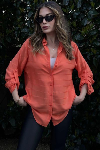 NEW LAVİVA Women's Coral Shirt - 700-Ss22-6582
