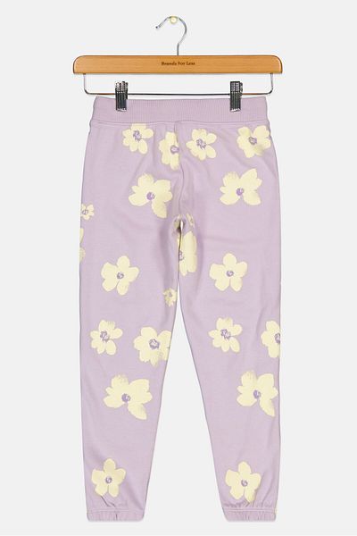 GAP Kids Girl Graphic Print Jogger Pants, Multicolor