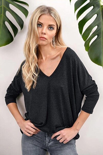 BEES JEANS Women's Anthracite Blouse - 700-K4611