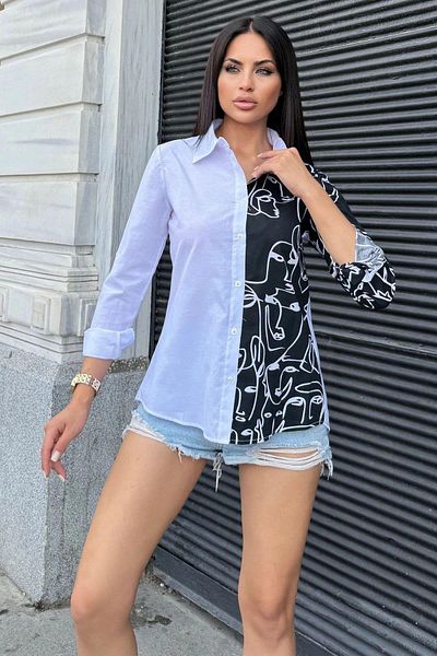 NEW LAVİVA Women's Patterned Shirt - 700-3074