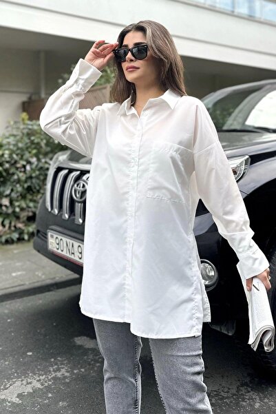 NEW LAVİVA Cămașă Ecru pentru damă - 700-3518