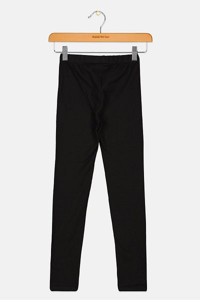 GAP Kids Girl Plain Pull On Leggings, Black