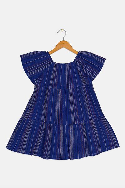 GAP Toddlers Girl Stripe Dress, Multicolor