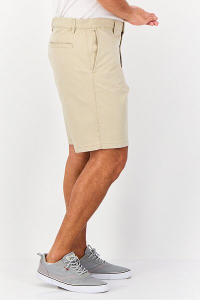 GAP Men Plain10 Inseam Chino Shorts, Beige