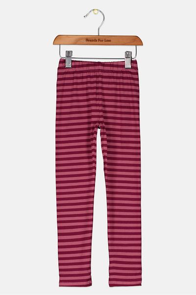 GAP Kids Girl Stripe Pull On Leggings, Multicolor