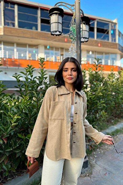 NEW LAVİVA Women's Camel Jacket - 700-3275