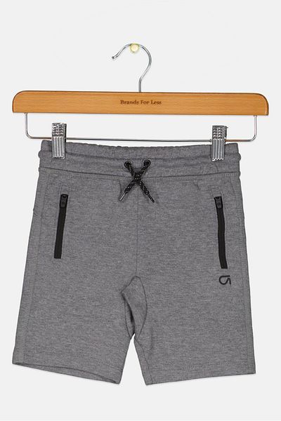 GAP Toddlers Boy Solid Pull On Shorts, Grey