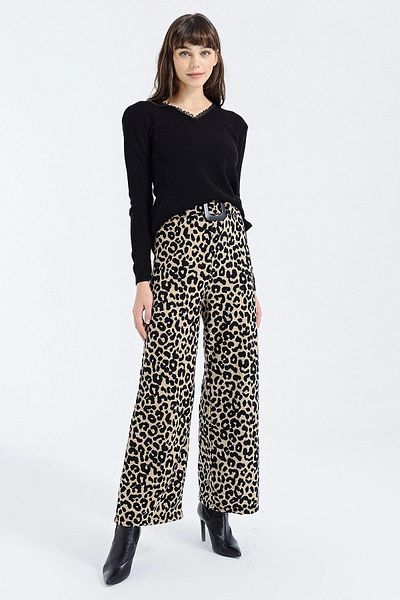 NEW LAVİVA Women's Black Knitwear - 700-Hz9072