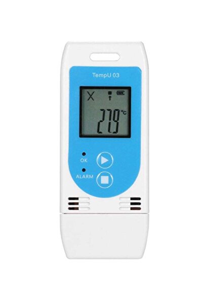 Generic Reusable USB Temperature Humidity Data Logger White 15.2cm