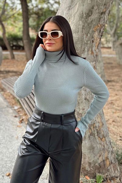 NEW LAVİVA Women's Knitwear Blouse - 700-K7524