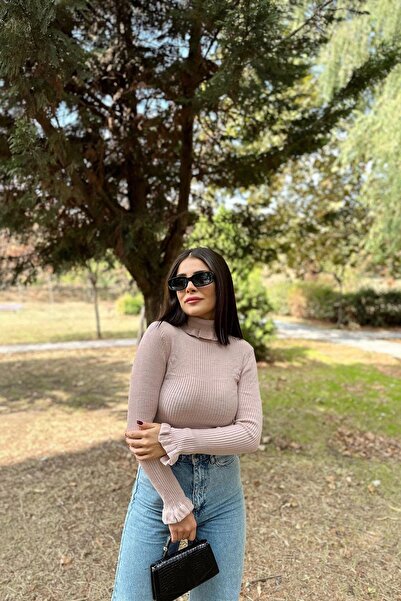 NEW LAVİVA Women's Dusty Rose Blouse - 700-K7525