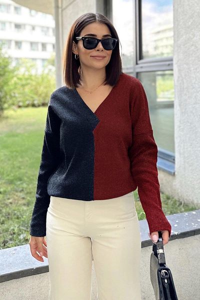 NEW LAVİVA Women's Anthracite Knitwear - 700-2778
