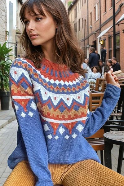 NEW LAVİVA Women's Oversize Sweater - 700-Cck30010