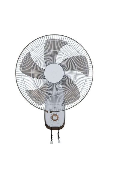 Generic STARGOLD 16-Inch Wall Fan, 55W Quiet Motor, 3-Speed Control, 5-Blade Design with 90° Oscillation