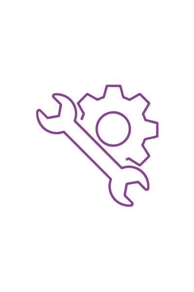 Reysa Tasarım ملصق سيارة ميكانيكي مقاس 17×17 سم بنفسجي