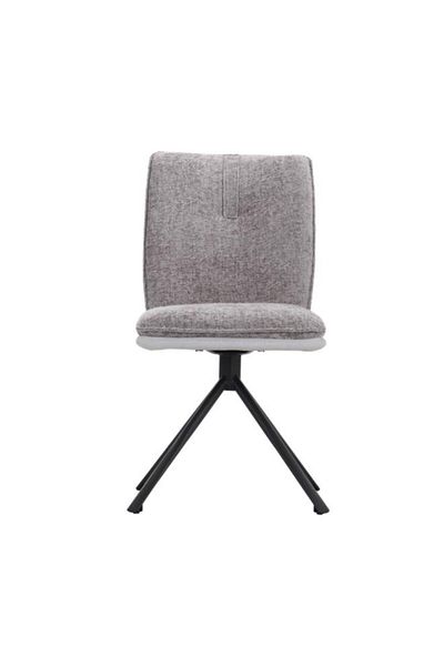 Generic Micasa High-Quality Fix Dining Chair Dark Grey and Black DD8486-4F