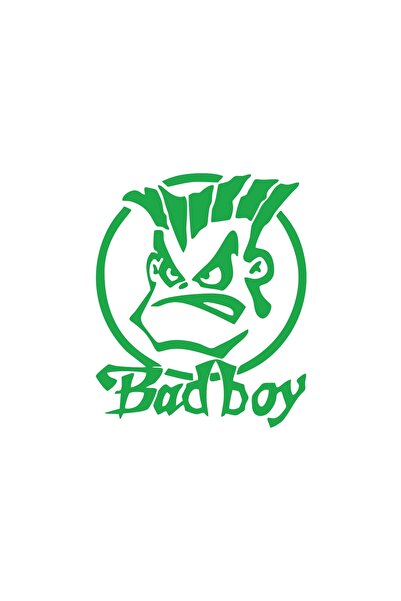 Reysa Tasarım ملصق سيارة باد بوي مقاس 17x17 سم باللون الأخضر