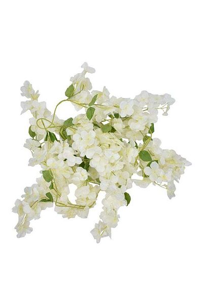 Generic Yatai Decorative Hanging Artificial Cherry Flowers Cream/Green