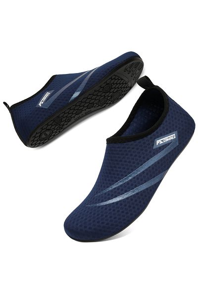Choice 42/43 03 blue Water Sports Shoes Barefoot Quick-Dry Aqua Yoga Socks Slip-on for Men Women