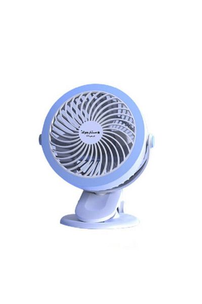 Generic STARGOLD 5 Speed Rechargeable Clip Fan with 2000mAh Battery & USB-C 360° Rotation