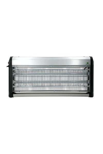 Generic serene 2 x 20W LED Light Insect Killer Silver and Black
