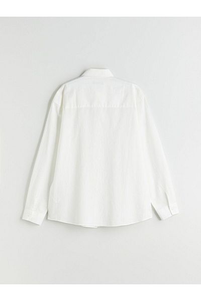 LC Waikiki Xside Regular Fit Long Sleeve Linen Blended Men's Shirt