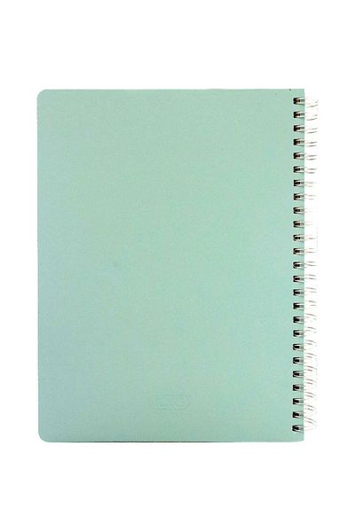 Roco Premium Leatherette Notebook, 80 Sheets, Lined, 16.3 x 21.5 cm – Teal
