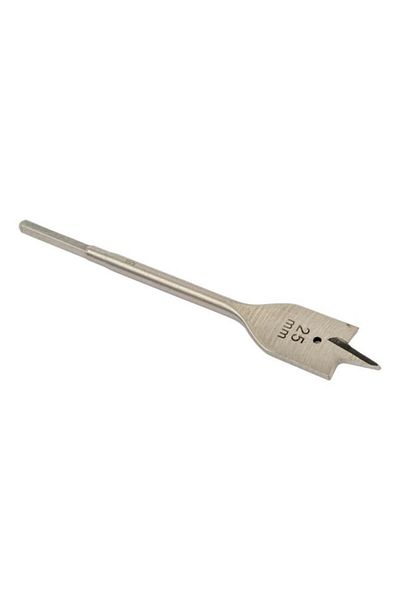 Generic مثقاب بوش مسطح الرأس من الفولاذ المقسّى باللون الفضي مقاس 25 × 165 مم JE2 609 255 269