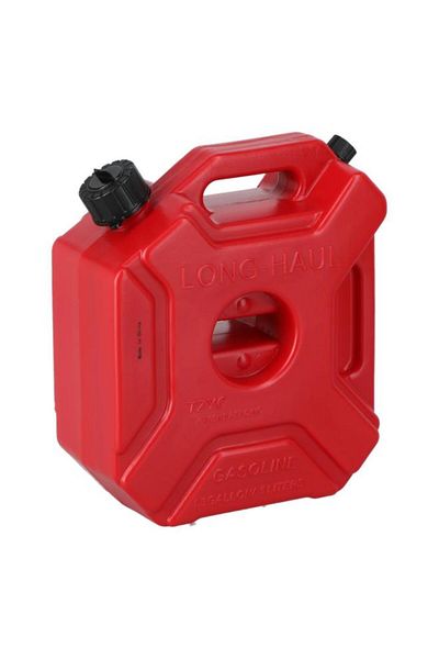 Generic AUTOSMART Impact-Resistant Portable Lightweight Gasoline Gas Jerry Can Red 5 Liter