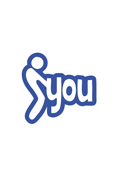 Reysa Tasarım ملصق سيارة مقاس 17×17 سم باللون الأزرق